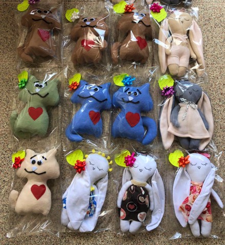 Bölümümüz tarafından üretilen oyuncaklar depremzede çocuklarımıza ulaştırıldı.